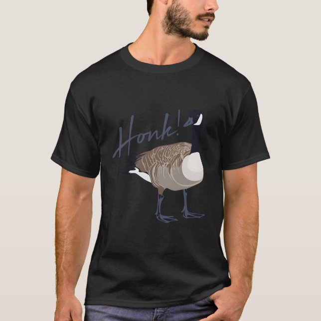 Kanadischer Gänsehonk-Vogeljäger 2 T-Shirt (Vorderseite)