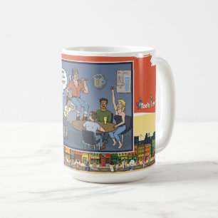Kanadischer Holzfäller Klassischer Barhumor Kaffeetasse