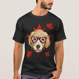 Kanadischer Labrador Retriever Ahornblatt Kanada T-Shirt