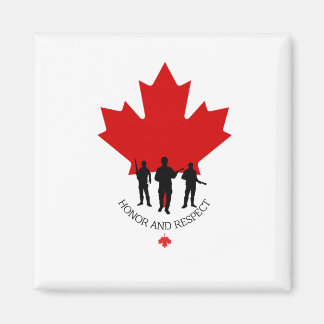 Kanadischer Militärsticker Magnet