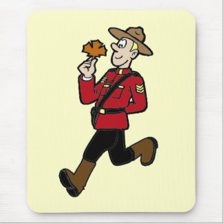 Kanadischer Mountie Mousepad