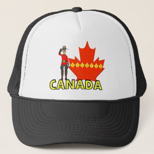 Kanadischer Mountie Truckerkappe