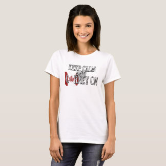 Kanadischer Nagavator Navigator Kompass Ahornblatt T-Shirt