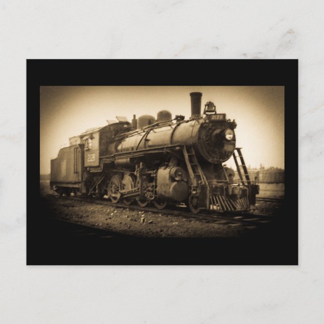 Kanadischer Nationaler Motor 2128 Postkarte