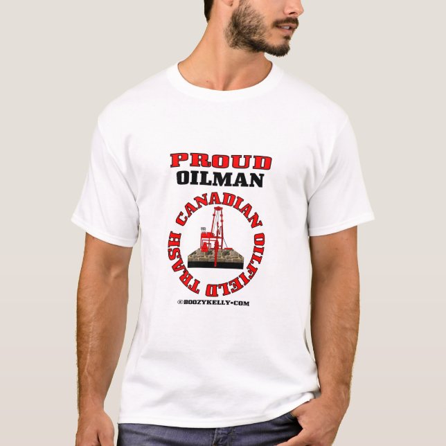 Kanadischer Ölfeld-Abfall, T - Shirt, Geschenk, T-Shirt (Vorderseite)
