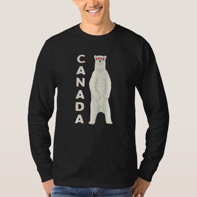 Kanadischer Polarbär T-Shirt (Vorderseite)