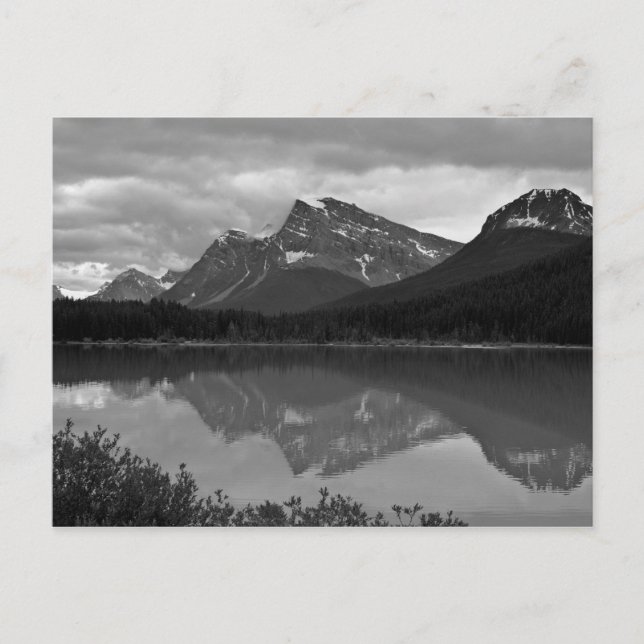 Kanadischer Postkartensee Postkarte (Vorderseite)