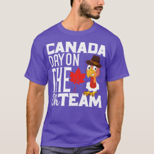 Kanadischer Tag auf dem Eh-Team Funny Erntedank Ca T-Shirt