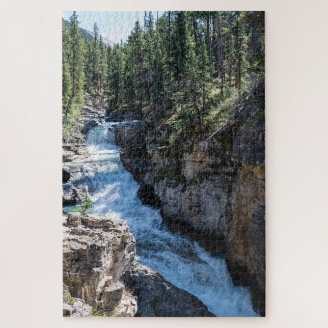 Kanadischer Wasserfall, Stanley Falls Puzzle (Vertikal)