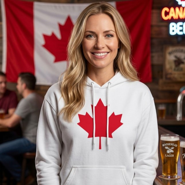 Kanadisches Ahornblatt Hoodie (Von Creator hochgeladen)