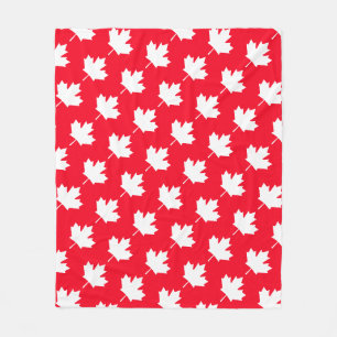 Kanadisches Ahornblatt. KANADA. Patriotisch. Fleecedecke