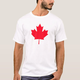 Kanadisches Ahornblatt-T-Shirt T-Shirt
