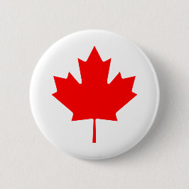 Kanadisches Ahornleaf-Button, Made in Canada Butto Button