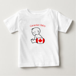 Kanadisches Baby T-shirt
