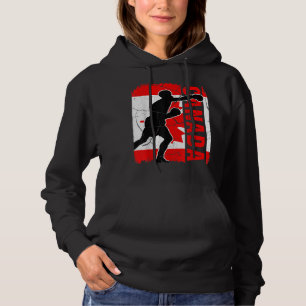 Kanadisches Boxteam Kanada Flag Boxhandschuhe Hoodie