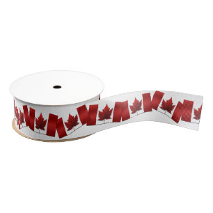 Kanadisches Flachbandpapier Custom Canada Ribbon Ripsband