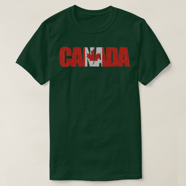 Kanadisches Geschenk - Kanada T-Shirt (Design vorne)
