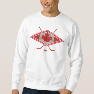 Kanadisches Hockey-Flaggen-Logo-Sweatshirt Sweatshirt