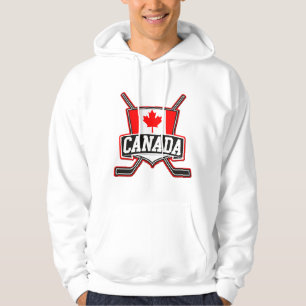 Kanadisches Hockey-Logo Hoodie