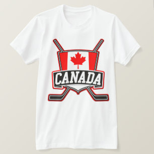 Kanadisches Hockey-Logo T-Shirt
