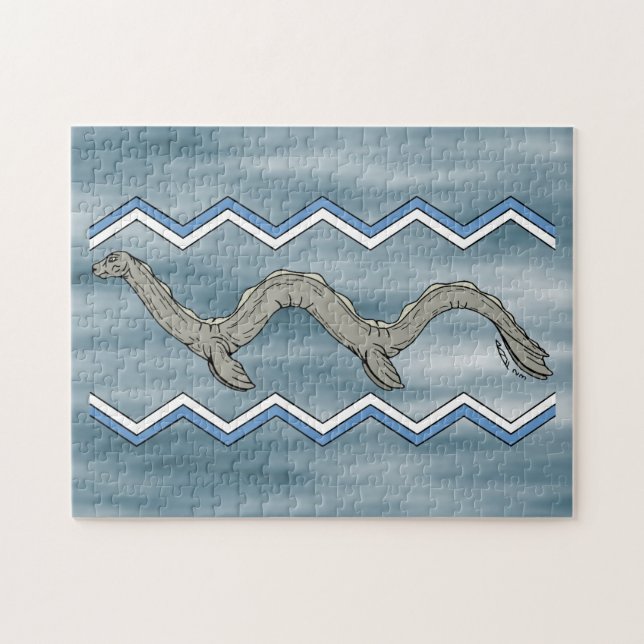 Kanadisches Monster und Zigzags Puzzle (Horizontal)
