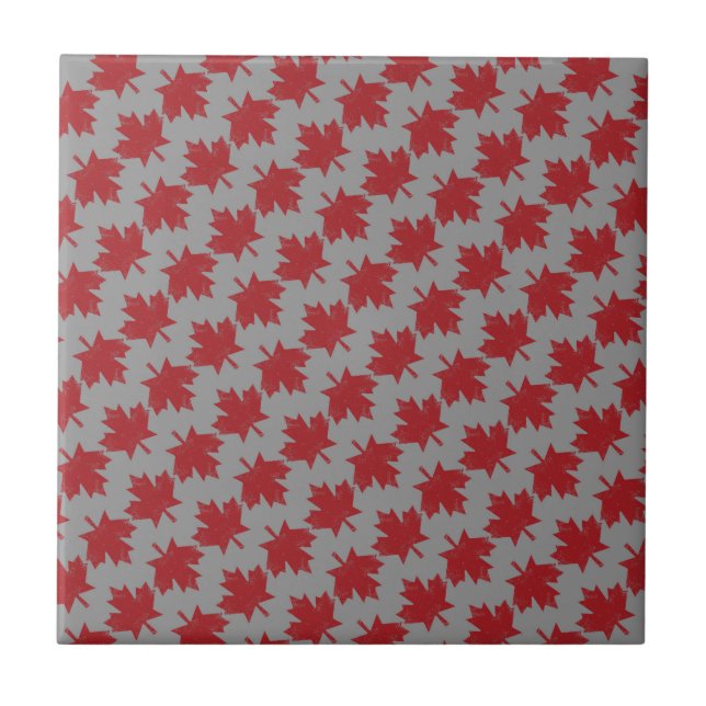 kanadisches Muster Fliese (Vorderseite)