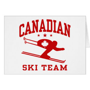 kanadisches Skiteam
