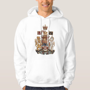 Kanadisches Wappen Seiner Majestät Hoodie