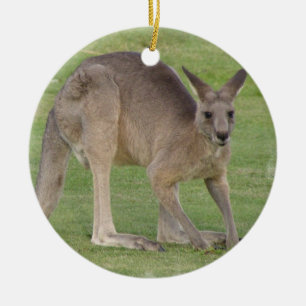 Kanagaroo Verzierung Keramikornament