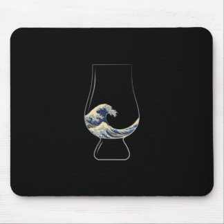 Kanagawa Glencairn Glass Mousepad