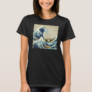 Kanagawa Japanisch The Great Wave Hokusai T-Shirt