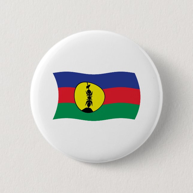 Kanak People Flag Button (Vorderseite)