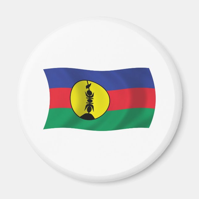 Kanak People Flag Magnet (Vorne)