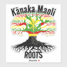 Kānaka Maoli ROOTS Aufkleber