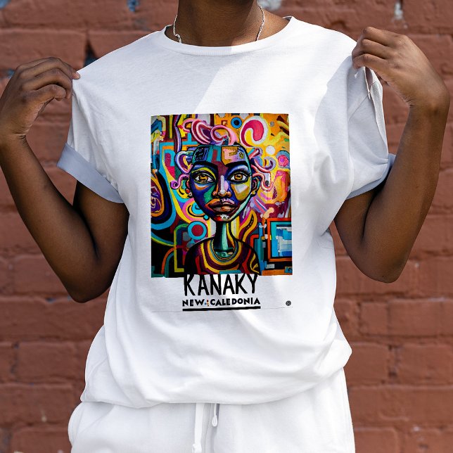 Kanaky street Art, Neukaledonien, Stadtkunst T-Shirt (Von Creator hochgeladen)