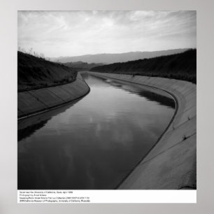 Kanal bei UC Davis, 1966 Poster