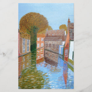 Kanal Brügge Briefpapier