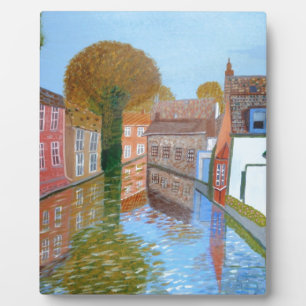 Kanal Brugge Fotoplatte