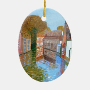 Kanal Brugge Keramikornament