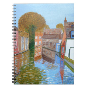 Kanal Brugge Notizblock