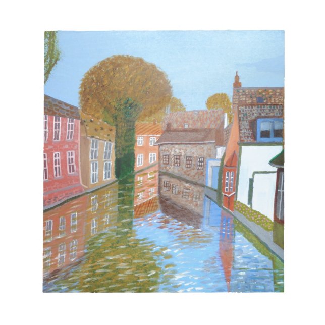 Kanal Brugge Notizblock (Vorderseite)