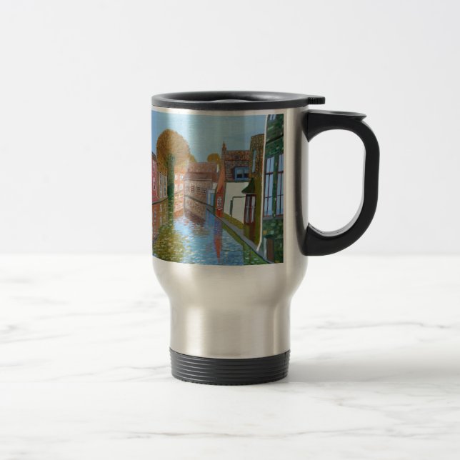 Kanal Brugge Reisebecher (Rechts)
