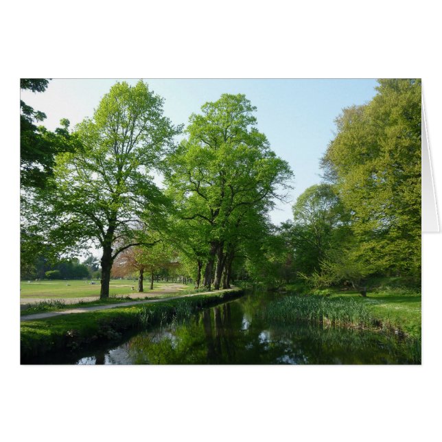 Kanal - Bute Park, Cardiff (Vorderseite (Horizontal))
