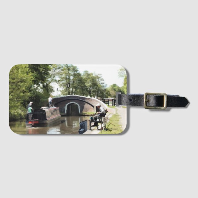 KANAL GEPÄCKANHÄNGER (Vorderseite (Horizontal))