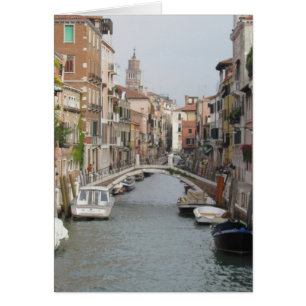 Kanal in Venedig, Italien