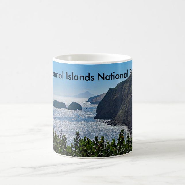 Kanal-Insel-Nationalpark-Keramik-Tasse Tasse (Mittel)