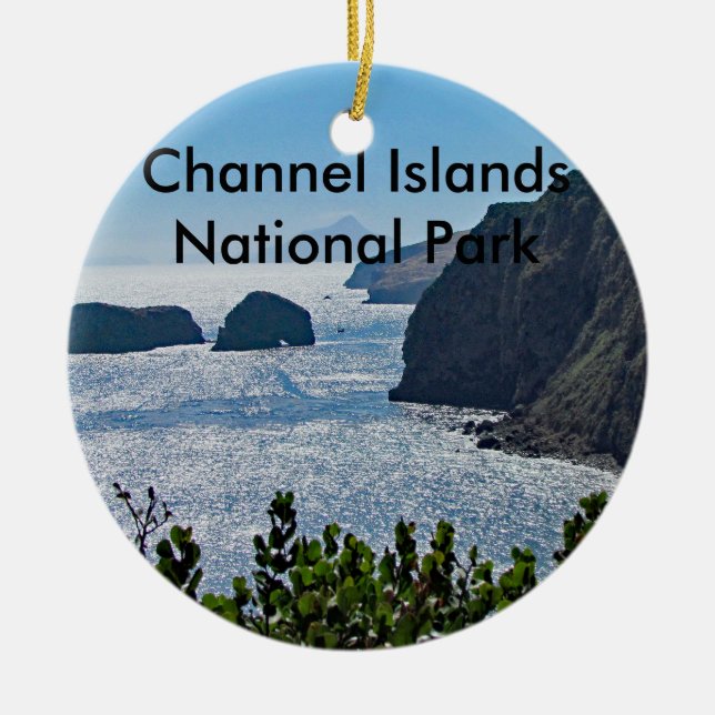 Kanal-Insel-Nationalparkverzierung Keramikornament (Vorne)