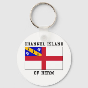Kanal-Insel von Herm Schlüsselanhänger