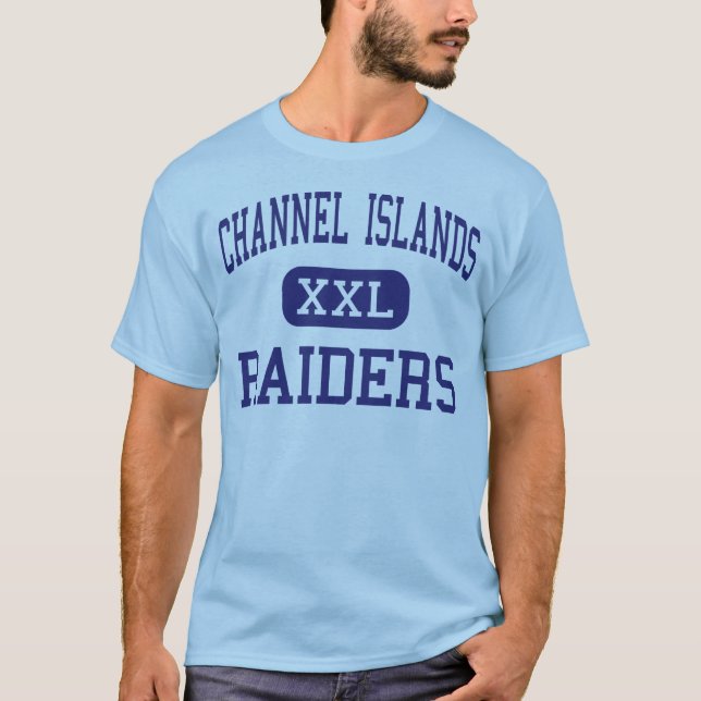 Kanal-Inseln - Räuber - hoch - Oxnard T-Shirt (Vorderseite)