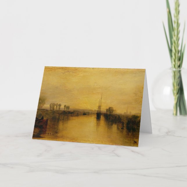 Kanal Josephs Mallord William Turner | Chichester, Karte (Vorderseite)